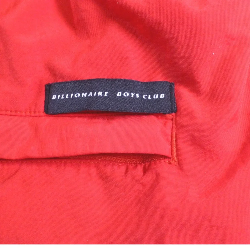 Billionaire Boys Club Mens Red Arch Logo Nylon Swim Shorts XXXL *ISSUES*